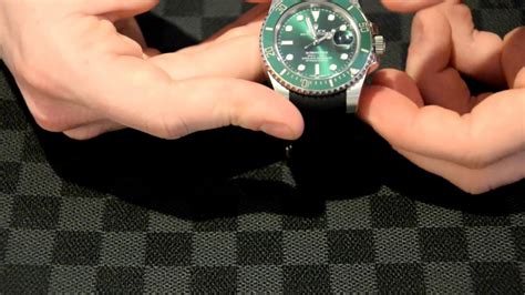 rolex submariner einstellen
